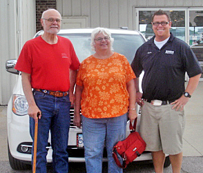  Paul and Tarrill A. and their 2011 Chrysler Town & Country.